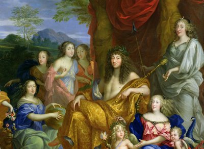 The Family of Louis XIV (detail) by Jean Nocret